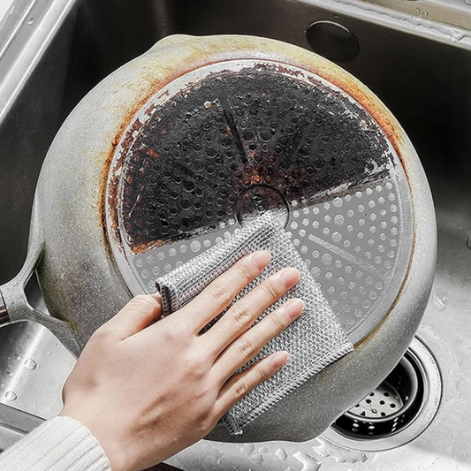 Waarom je beter een draadvaatdoek kunt gebruiken dan staalwol