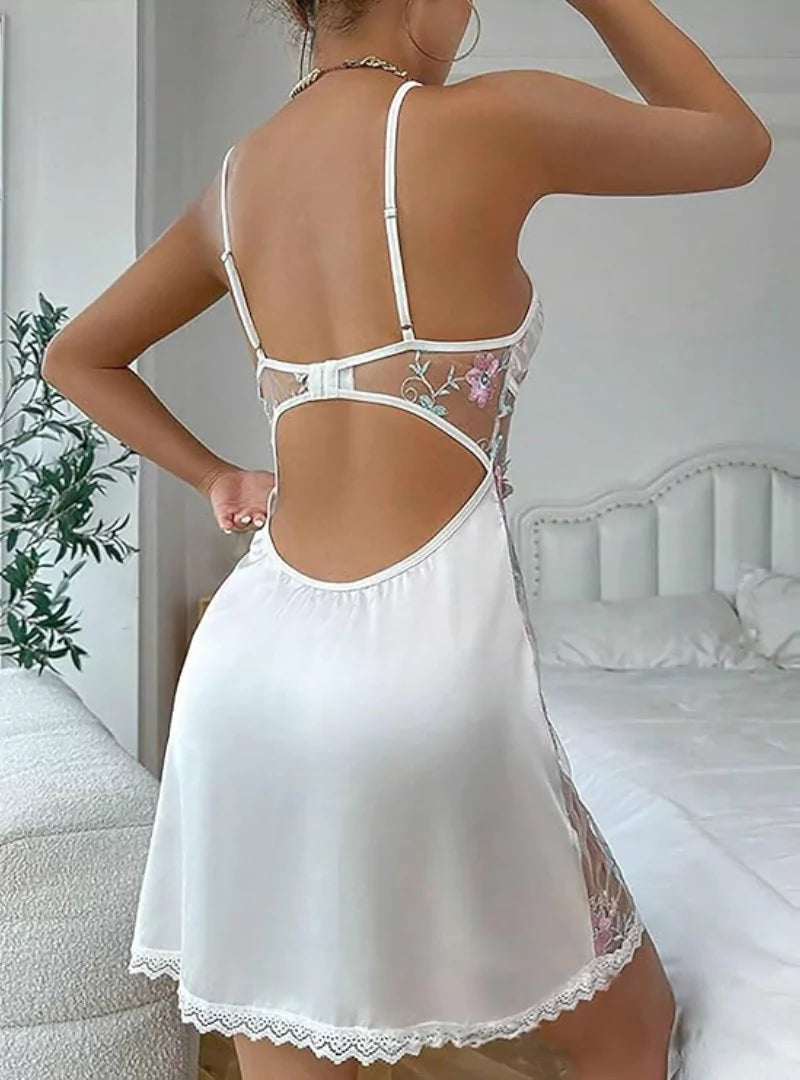 Lyla | Romantische babydoll-nachtjurk