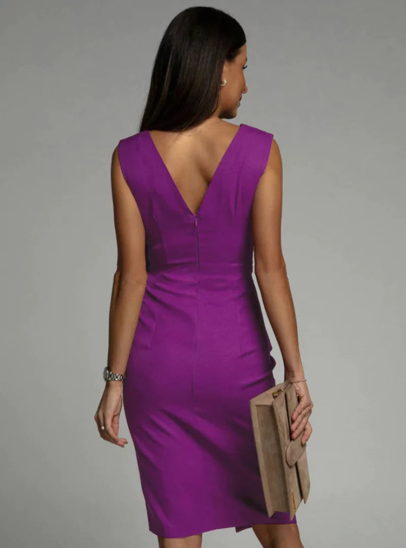 Rebecca | Jurk met v-hals