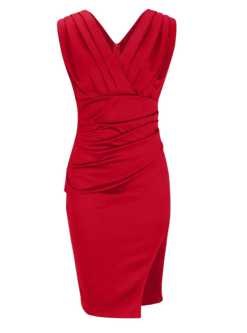 Rebecca | Jurk met v-hals
