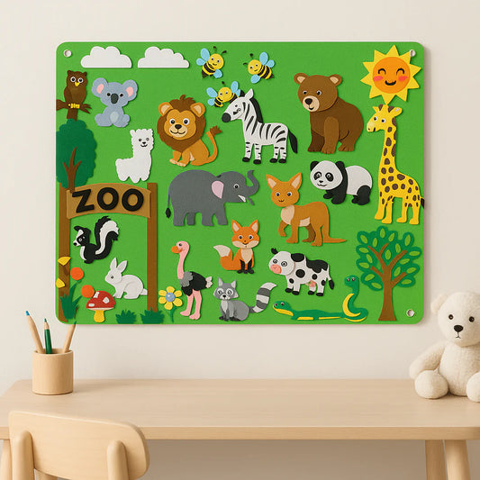 FeltBoard - Eindeloos ontdek- en speelplezier! - Viltbord