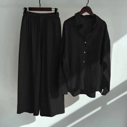 Thea | Linnen Shirt & Broek