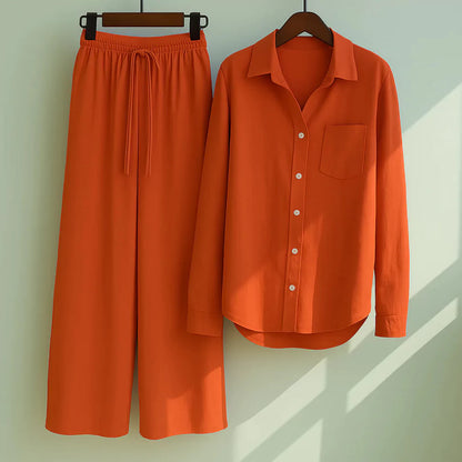 Thea | Linnen Shirt & Broek