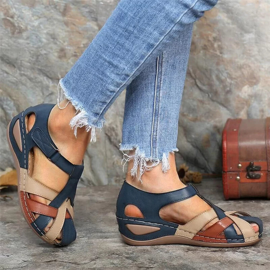 Roxanne | Sandalen met Sleehak