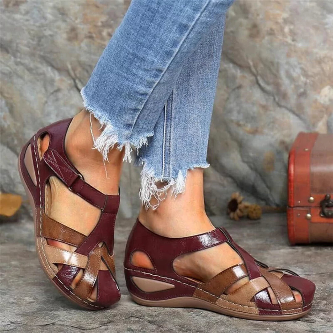 Roxanne | Sandalen met Sleehak