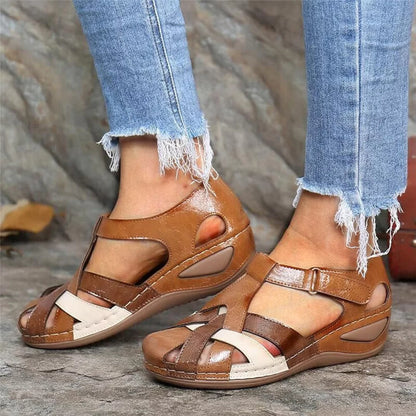 Roxanne | Sandalen met Sleehak