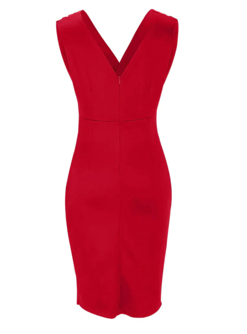 Rebecca | Jurk met v-hals