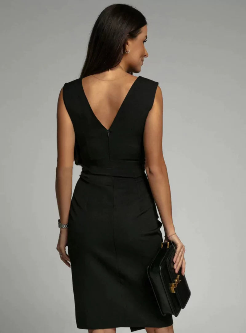 Rebecca | Jurk met v-hals