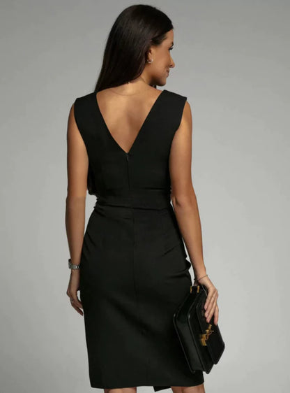 Rebecca | Jurk met v-hals