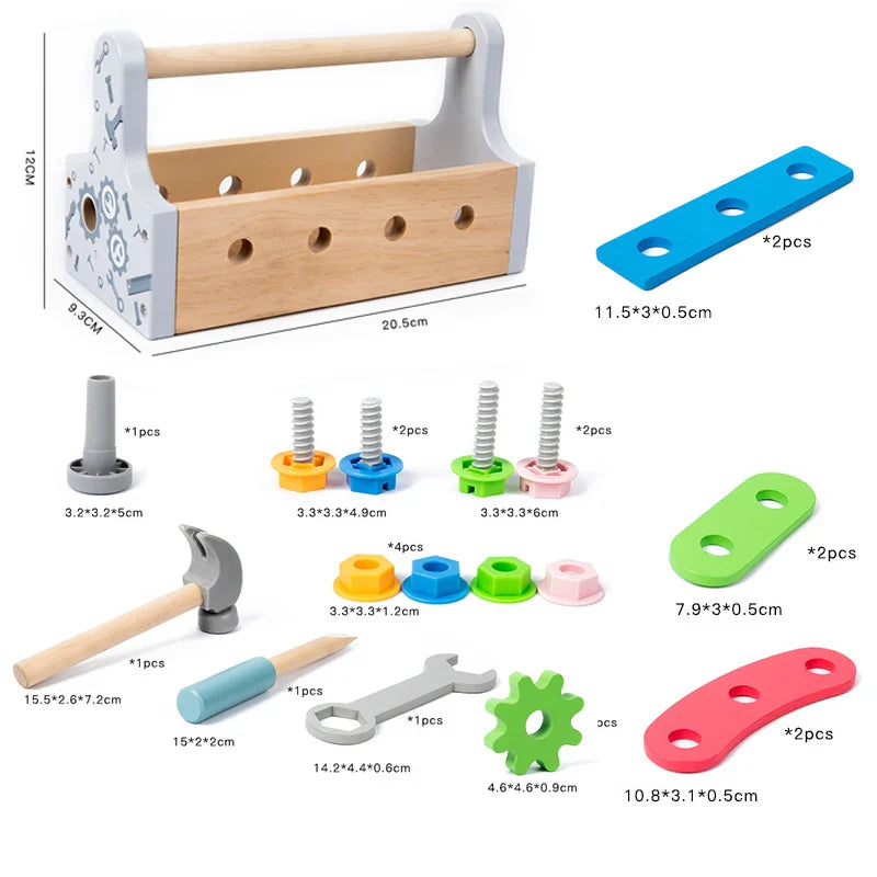 Woods™ - Creatief & Probleemoplossend - Houten Gereedschapskist
