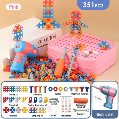Screw Set™ - Avontuurlijke Bouwpret - Boorset